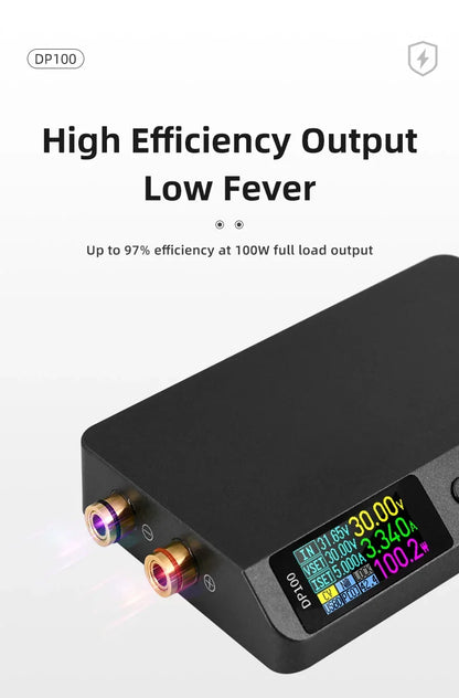 DP100 Mini DC Lab Power Supply — Adjustable 30V 5A Portable Digital Switching Bench Power Supply