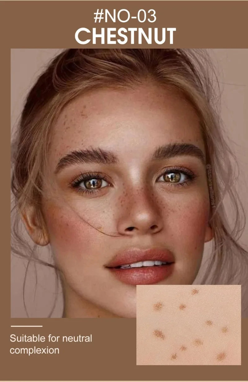 Face Fake Freckles Pen – Natural Waterproof Lifelike Dot Spot Makeup Tool for Long-Lasting Look