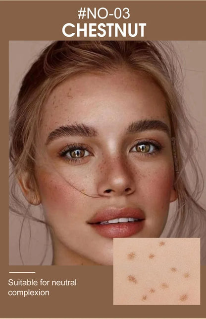Face Fake Freckles Pen – Natural Waterproof Lifelike Dot Spot Makeup Tool for Long-Lasting Look