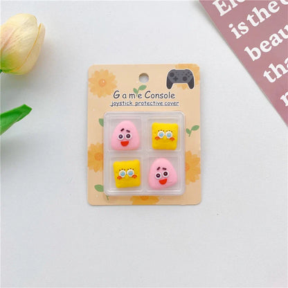 Thumb Stick Grip Caps for PS5, PS4, PS3, Xbox & Switch Pro Controllers – Soft Silicone Joystick Protector Covers