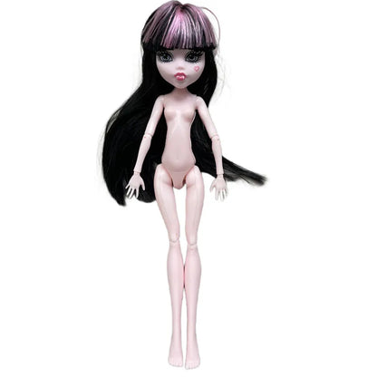 New Una Monster Dolls – Draculaura, Wolf, Frankie Stein with Movable Body & Colorful Hair for Girls