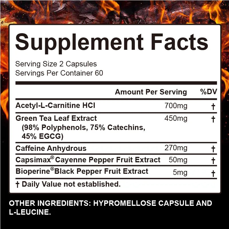 Burn-XT Fat Burner – Metabolism Booster, Energy Enhancer & Appetite Suppressant Weight Management Supplement for Fat Burning Support