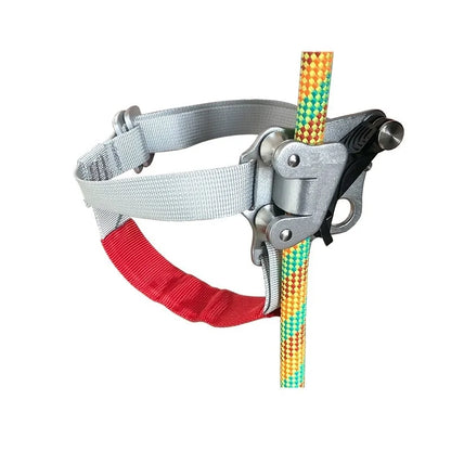 Outdoor SRT Foot Ascender with Pedal Belt – Left/Right Rock Climbing Anti-Fall Rope Riser Gear