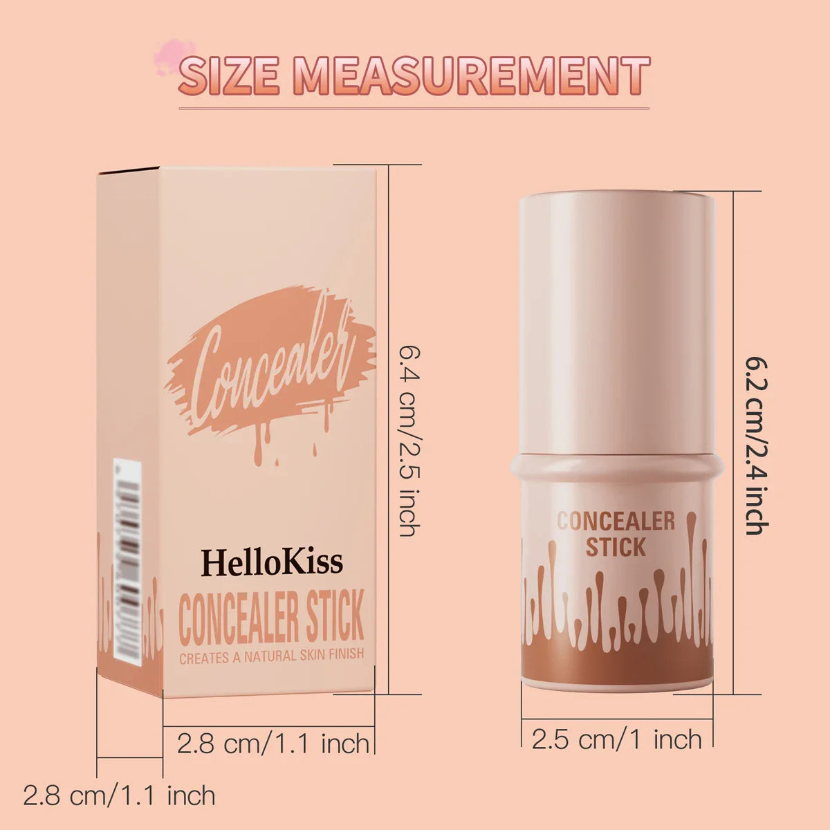 Multi-Color Natural Conforming Shadow Repair Stick – 3D Light Concealer, Blush & Multi-Functional Highlight Stick