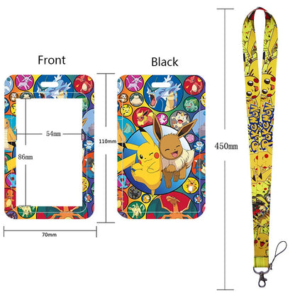 Neck Strap Lanyard for Keys and ID Cards – Badge Holder, Keychain, Key Rings, Fashion Accessory Gift