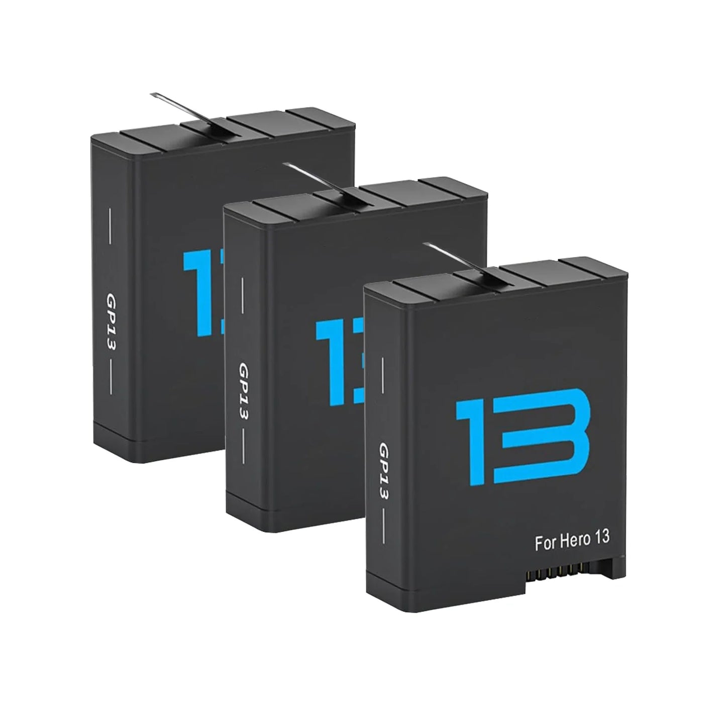 2280mAh Battery for GoPro Hero 13 – with 3-Slot Box Charger, GoPro Hero 13 Black Camera Accessories