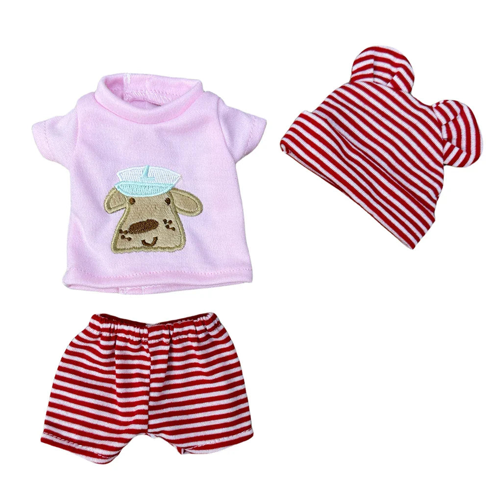 Fashion Baby Doll Clothes Set – 6 Handmade Styles for 10-Inch Bebe Reborn Dolls Accessories