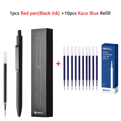 KACO 0.5mm MIDOT Gel Ink Pens – Quick-Drying, Smooth Writing, High-Volume for Exams, Grading, Homework, and Papers