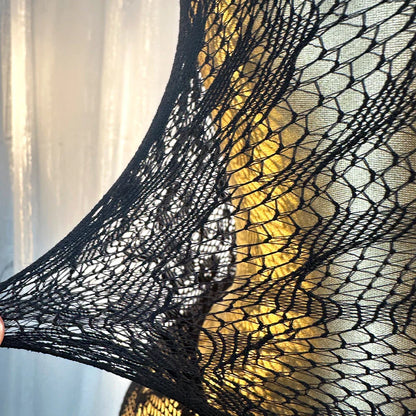 Women’s Fishnet Cover Up Dress – Hollow Out Summer Beachwear Sexy Hollow Knit Holiday Swim Cover Up