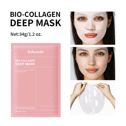 Bio-Collagen Deep Hydrating Hydrogel Mask – Overnight Collagen Mask for Firming & Pore Minimizing