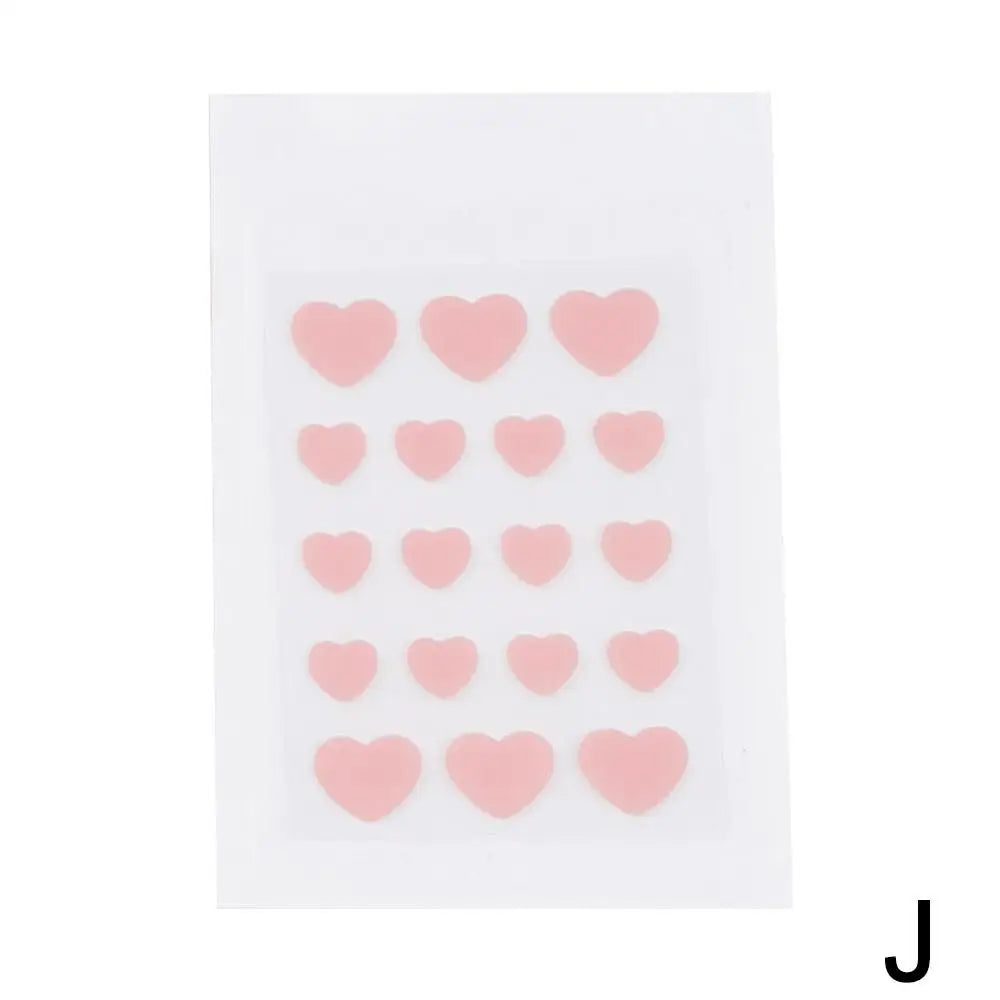 72pcs Invisible Anti-Acne Pimple Patches – Hydrocolloid Waterproof Spot & Mark Repair Stickers
