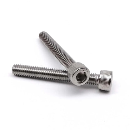 5/10pcs M3–M8 DIN912 Allen Head Bolts – 304 A2 Stainless Steel Hex Socket Cap Screws, Ultra Long 100mm
