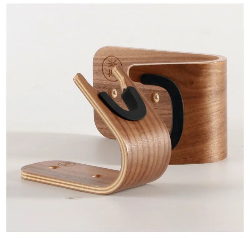 Wall-Mounted Stringed Instrument Hanger — Space-Saving Guitar & Musical Instrument Holder