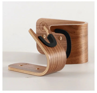 Wall-Mounted Stringed Instrument Hanger — Space-Saving Guitar & Musical Instrument Holder