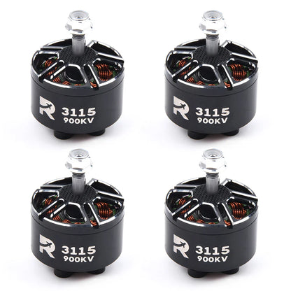 3115 900KV 3-6S Brushless Motor for RC Multirotor – X-Class FPV Freestyle Mark4 XL10 Frame Kit (9-10 inch)