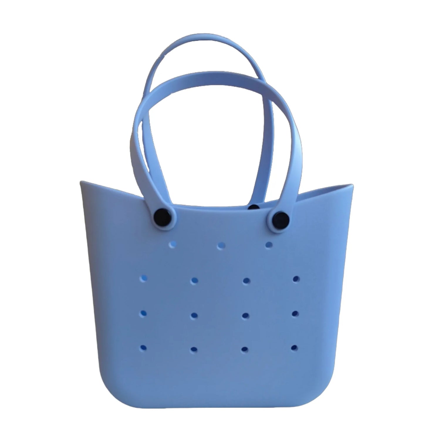 Fashion EVA Molded Beach Bag – Multi-Functional Women’s Shopping & Makeup Storage Tote, Trendy Plastic Waterproof Handbag