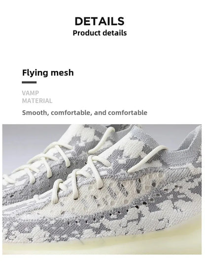 Maitian Emperor 380 Coconut Sneakers – Genuine Soft Breathable Casual Sports Shoes for Men & Women, Size 35-46