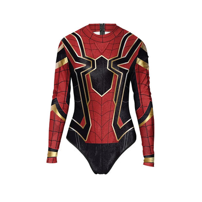 2024 New Superhero 3D Print Bodysuit – Superman , Spiderman & Iron Man Cosplay Costume for Men & Women Adults