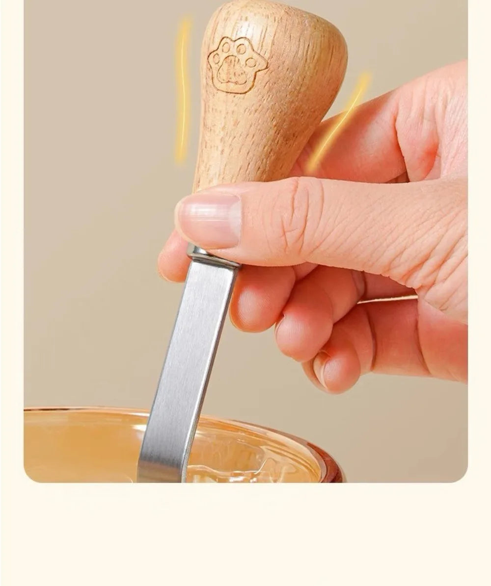 Manual Potato Masher — Stainless Steel Fruit & Vegetable Crusher, Food Mashing Tool for Kids, Kitchen Gadget