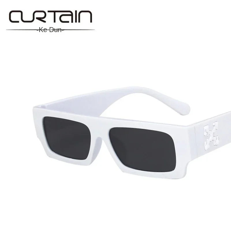 2024 Trendy X Printed Small Frame Sunglasses — European & American Style for Men & Women