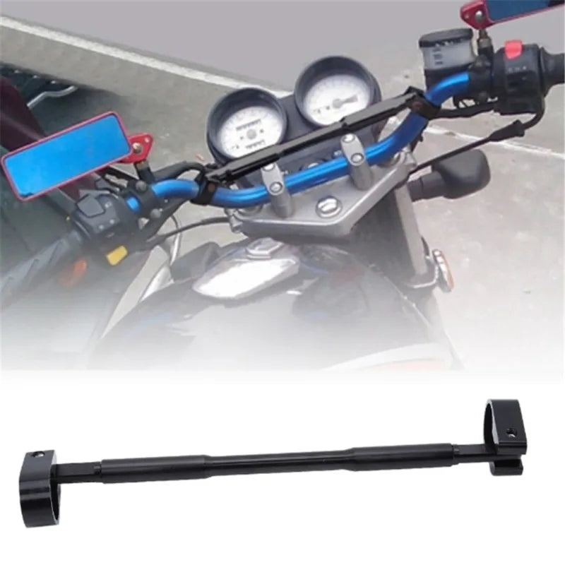 Universal Aluminum Alloy Motorcycle Balance Bar – Multifunction Extension Handlebar & Headlamp Bracket Moto Accessories