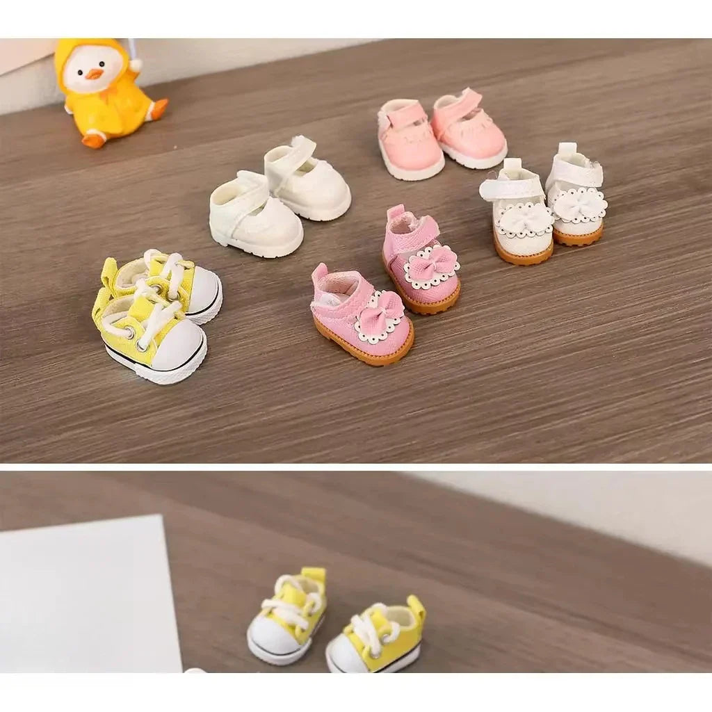 LABUBU 17cm Cotton Doll Shoes - Casual Sports Footwear for Dolls & Accessories
