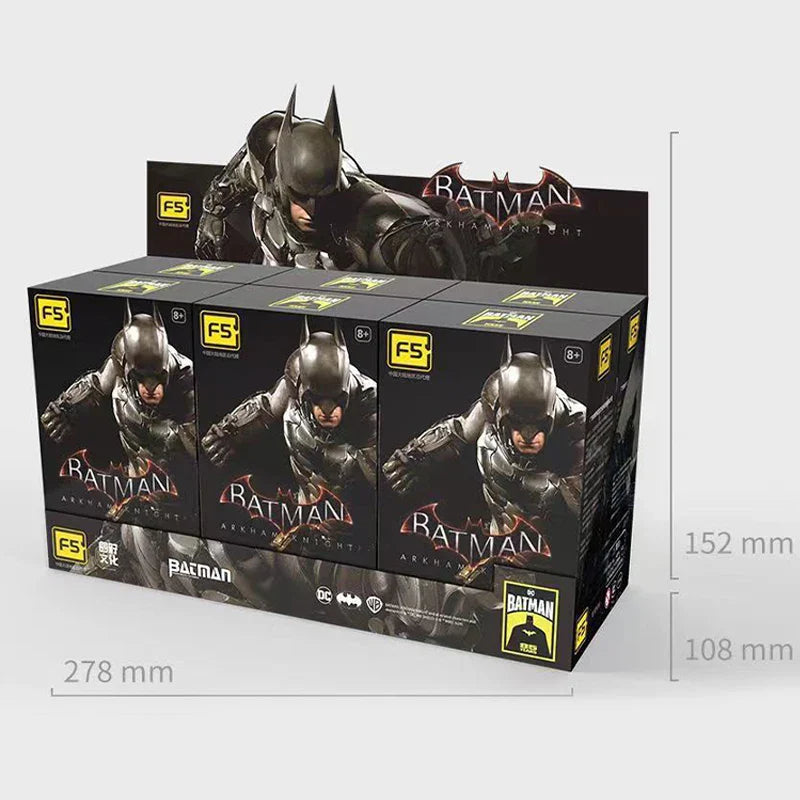 F5 Roundd Culture Batman Arkham Knight Figure – Deathstroke & Red Hood Movable Anime Blind Box Toy Collection Gift
