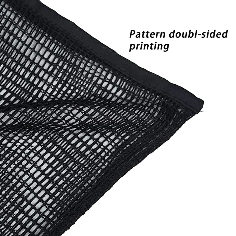 Tactical Camouflage Mesh Scarf - Outdoor Sports, Sniper Face Veil for Wargame, Camping, Hunting, and Cycling