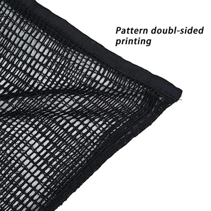 Tactical Camouflage Mesh Scarf - Outdoor Sports, Sniper Face Veil for Wargame, Camping, Hunting, and Cycling