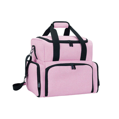 80 Bottle Nail Polish Organizer Case - Large Capacity Portable Travel Storage with 2 Removable Bags for Women