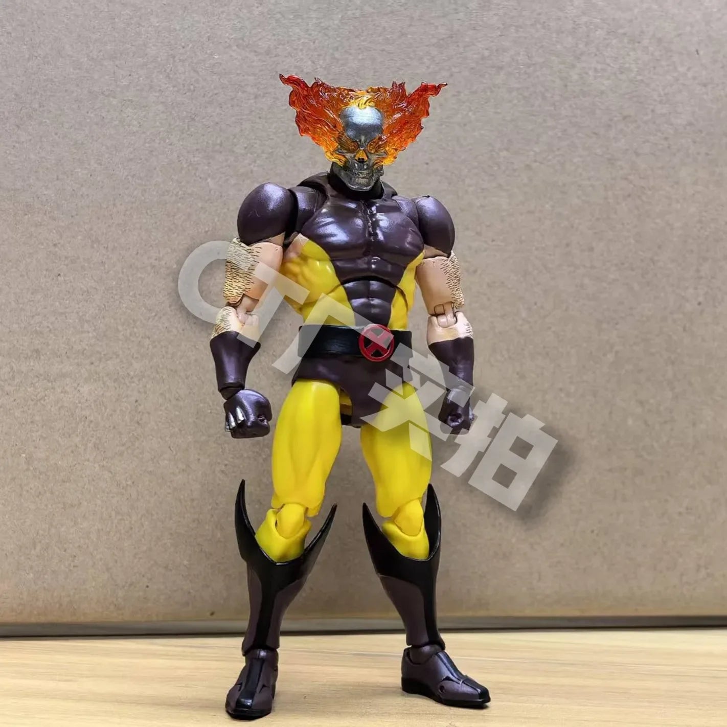 CT Toys Wolverine Hellverine Figure — Mafex 096/138 X-Men Anime Action Collectible Model Toy Gift