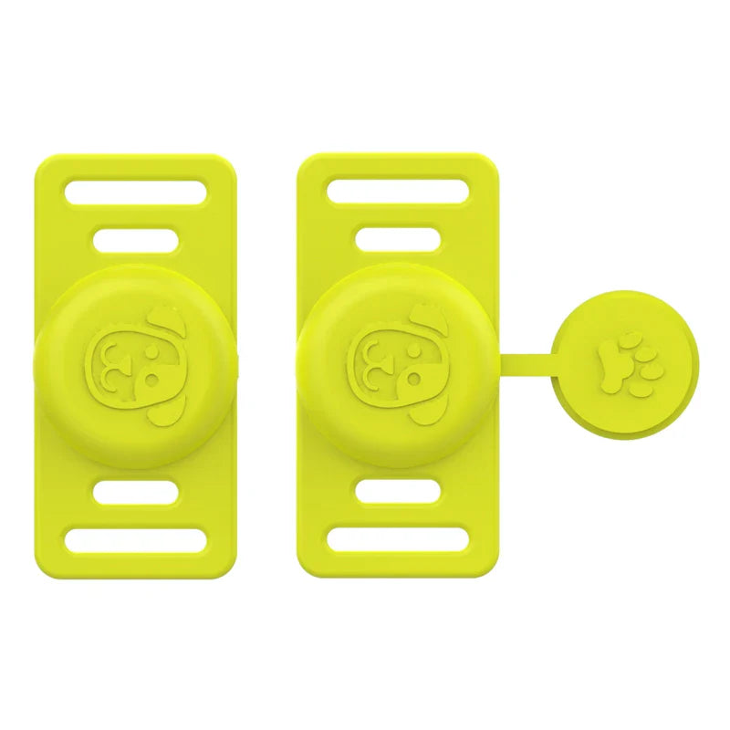 Airtag Dog Collar Holder – Silicone Protective Case for Apple AirTag, Full Body Cover Fits All Collar Sizes
