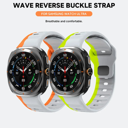 Silicone Sport Strap for Samsung Galaxy Watch 7 Ultra 47mm — Correa Band Accessory for Galaxy Watch Ultra