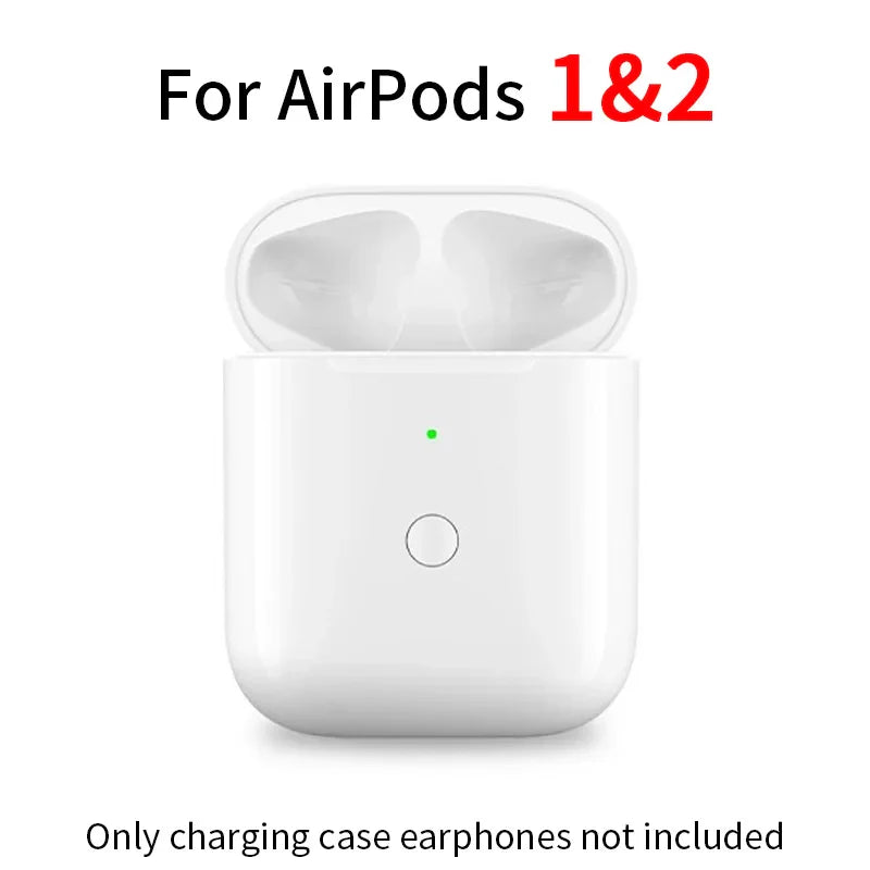 Replacement Charging Case for AirPods Pro 1/2/3 – Original Bluetooth Earphone Battery Box with LED Indicator Light
