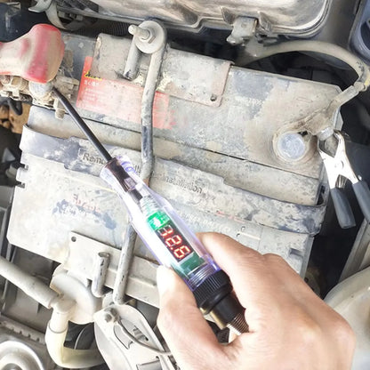 6V 12V 24V Automotive Circuit Tester - Car & Truck Voltage Diagnostic Probe Test Pen