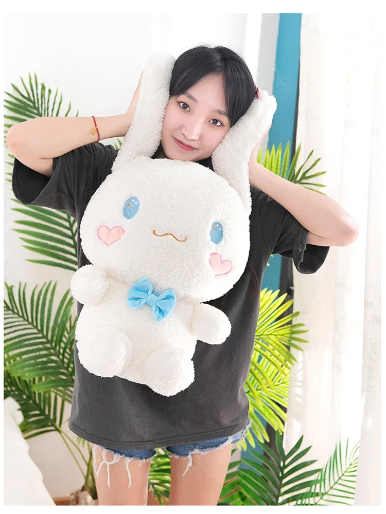 Sanrio Kawaii Cinnamon Roll Plush – Super Soft Large PP Cotton Pillow for Kids, Baby Sleep & Birthday Gift