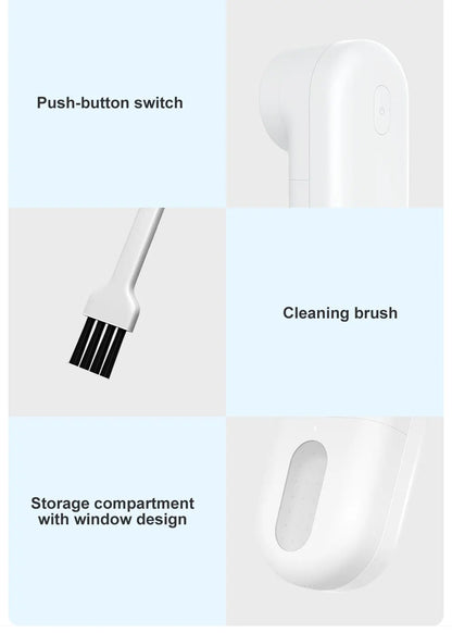 Portable XIAOMI MIJIA Rechargeable Fabric Lint Remover – Clothes & Sweater Fluff Shaver Pellets Cleaner