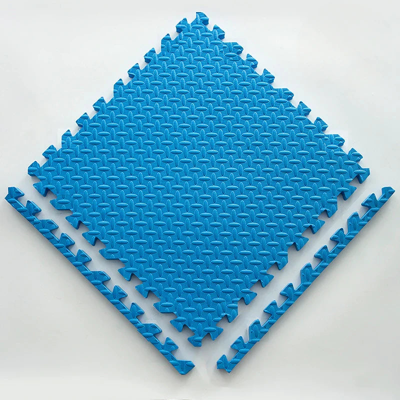 12pcs Foam Baby Play Mat – Soft Interlocking Puzzle Floor Tiles for Kids, Exercise & Play Rug 30x30x1cm