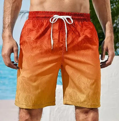 3D Anime Board Shorts - Quick-Dry Unisex Beach & Swimming Shorts for Men and Women