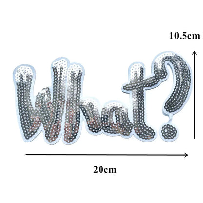 Silver Baroque Sequin Flower Applique – Embroidered Iron-On Patch for Wedding & DIY Crafts