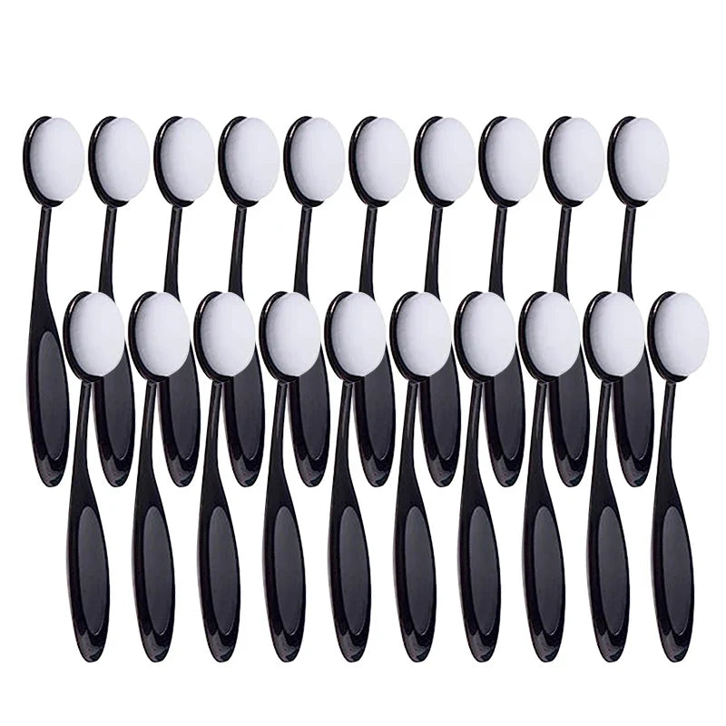 Smooth Blending Brushes: 10/20/50pcs Flat Drawing Painting Brushes Kit for DIY Scrapbooking, Cards Making, Ink Application
