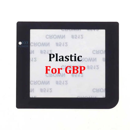 JCD Screen Lens Cover Protector for Game Boy Series | Plastic Glass with Adhesive for GB, GBA SP, GBC