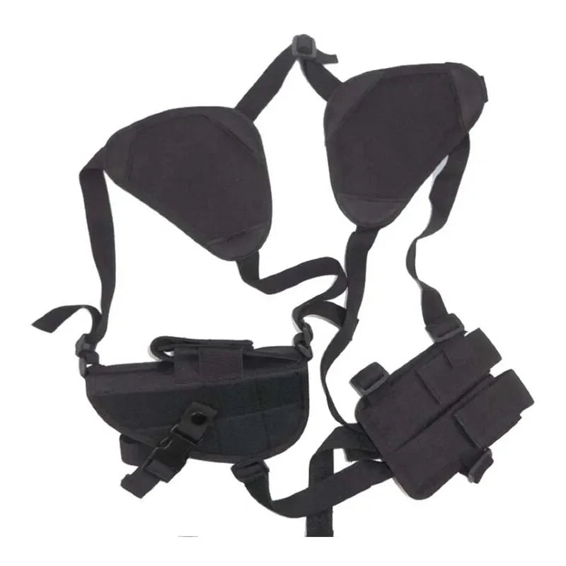 Concealed Carry Shoulder Holster - Adjustable Underarm Pistol Holster for Glock 17/19/22, Beretta M9, PX4, P226