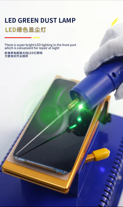 MECHANIC IR10 Pro IR13 IR14 IR16 Electric OCA Glue Removal Tool – Rechargeable Phone Screen Cleaning, Grinding & Polishing Tool