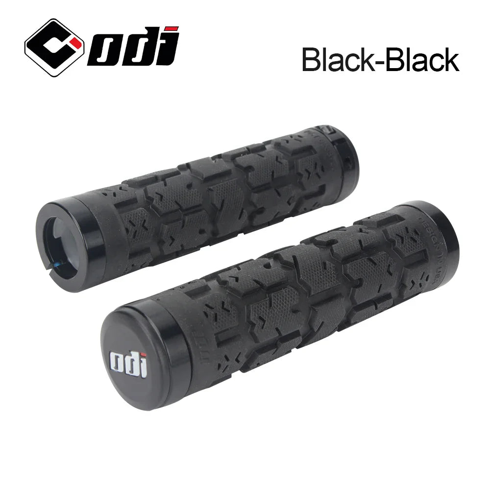 ODI RG01 Bicycle Handlebar Grips – Anti-Slip Lock-On Shock Absorbing MTB & Road Bike Grips