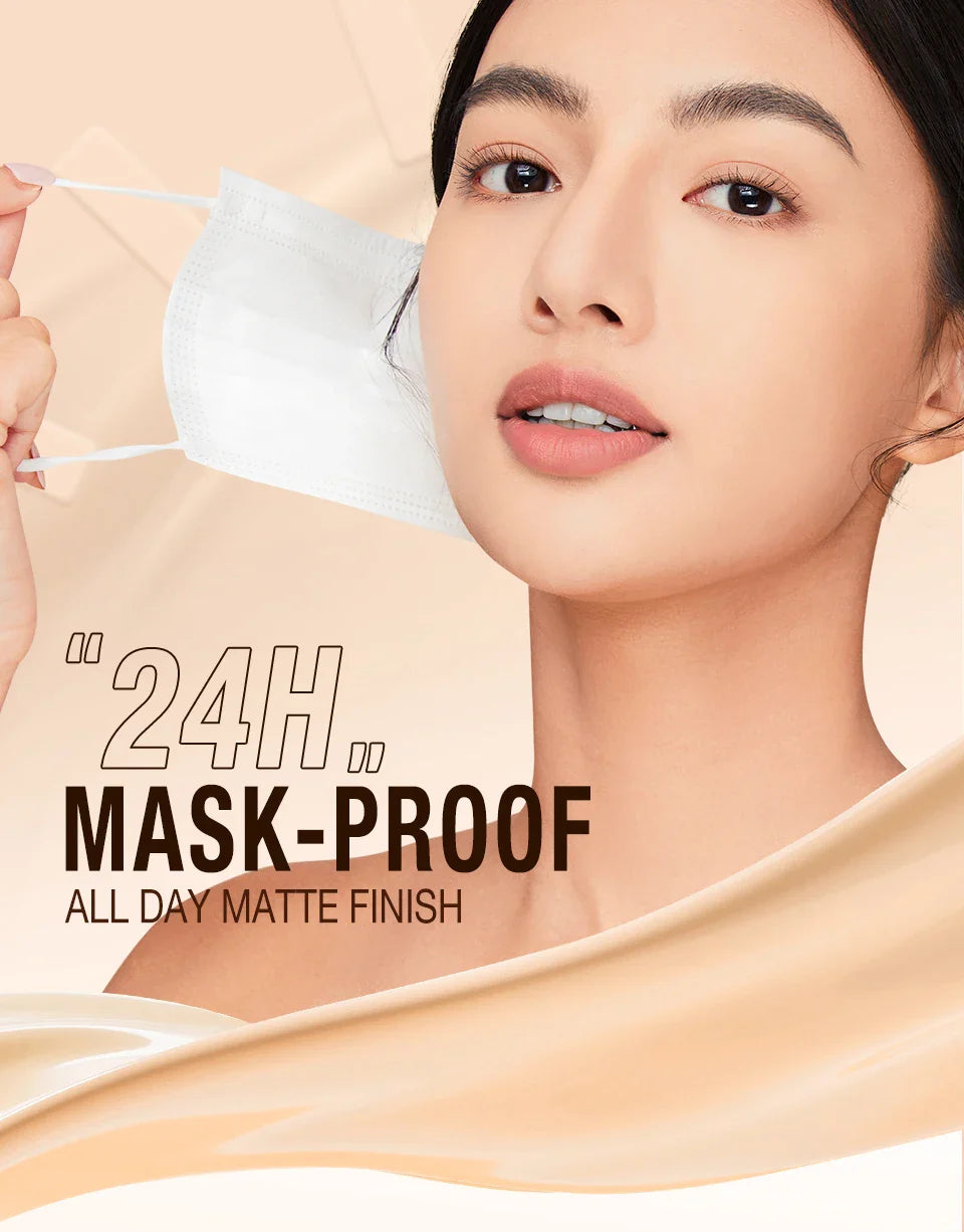 O.TWO.O Liquid Foundation Cream – 30ml High Coverage Makeup Base, SPF30 Waterproof Concealer Foundation for Face