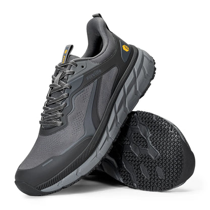 FitVille Men’s Wide Toe Box Running Shoes – Cushioned, Non-Slip, Lightweight & Breathable Extra Wide Width Sneakers