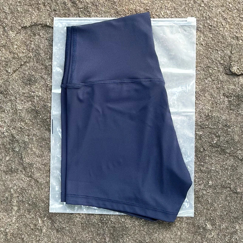 Women’s High Waist Yoga Shorts - Slim Fit Butt Lift Biker Shorts for Gym, Running, and Sports Workouts
