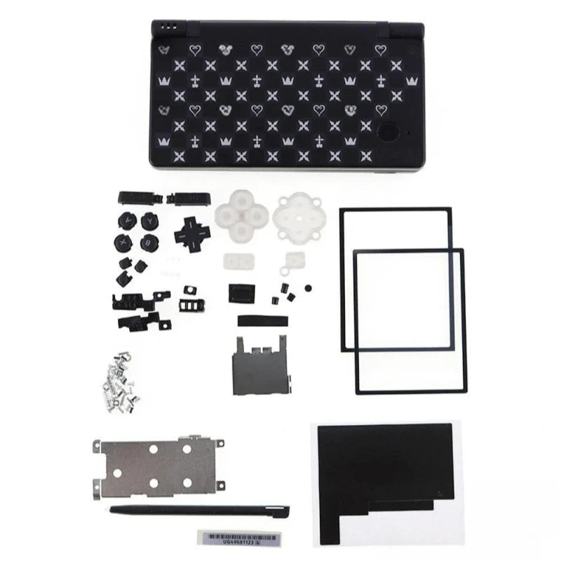Replacement Case for NDSi Console – Green Housing with ABCD Buttons & Front Bottom Protection