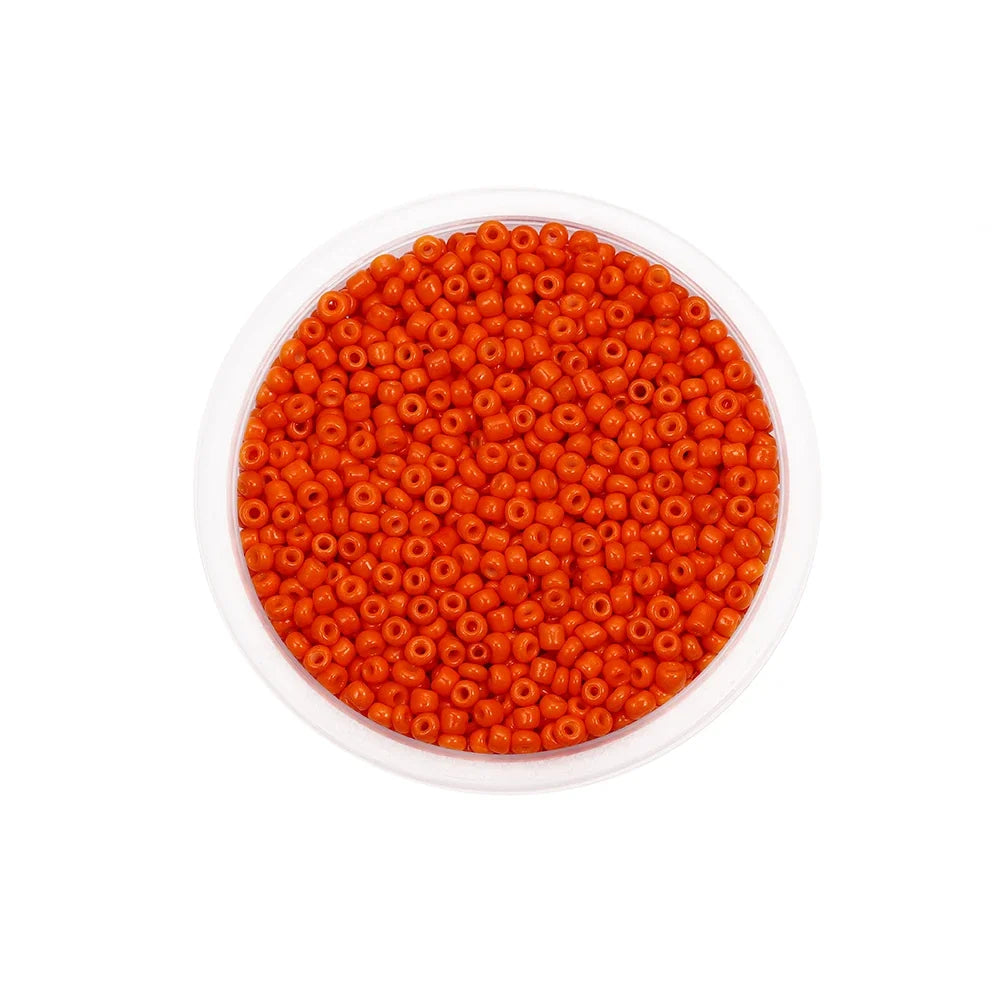 Czech Glass Seed Beads 3/4mm 300/600Pcs - Small Round Loose Charm Beads for DIY Jewelry Making, Earrings, Bracelets & Crafts